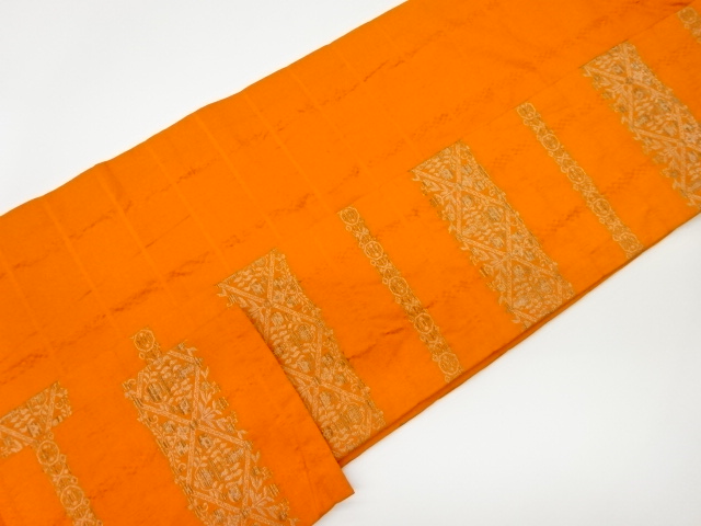 8ナオビ様⑅/21 6718620: JAPANESE KIMONO / VINTAGE NAGOYA OBI / WOVEN RHOMBUS